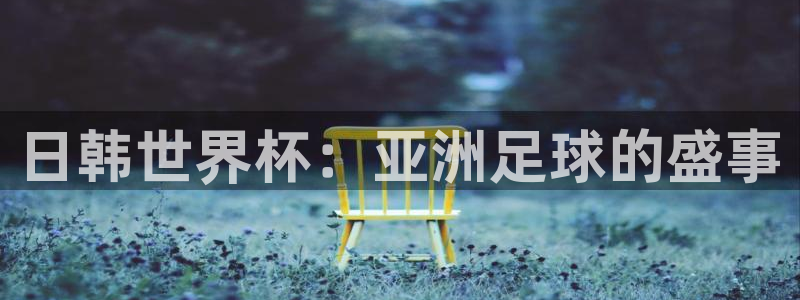 男足世界杯预选赛赛程：日韩世界杯：亚洲足球的盛事
